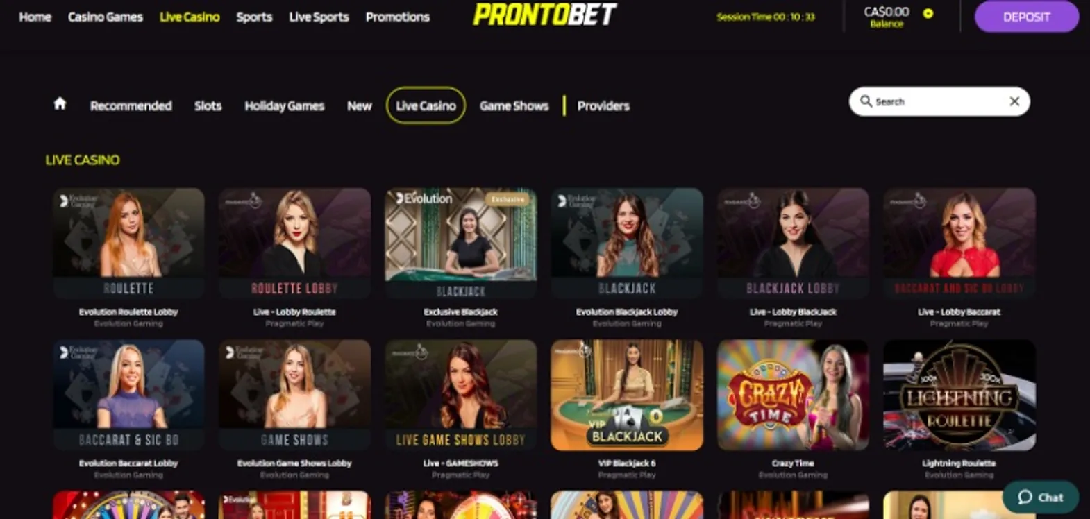 Betnova login